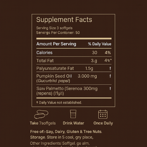 Pumpkin Seed Oil Gummies